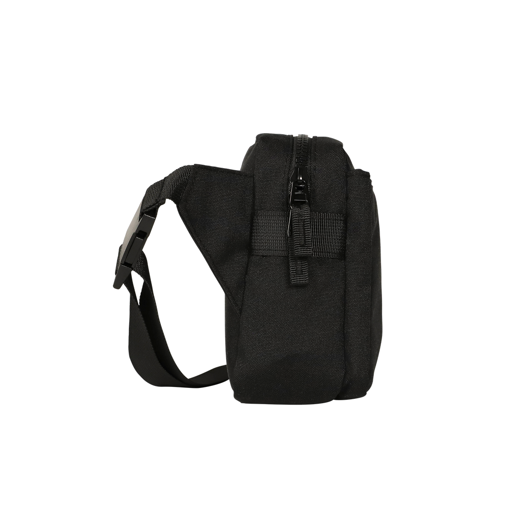 Carry your essentials in the Little Unicorn Red Rovr Joey Belt Bag - Black, practical large belt bag