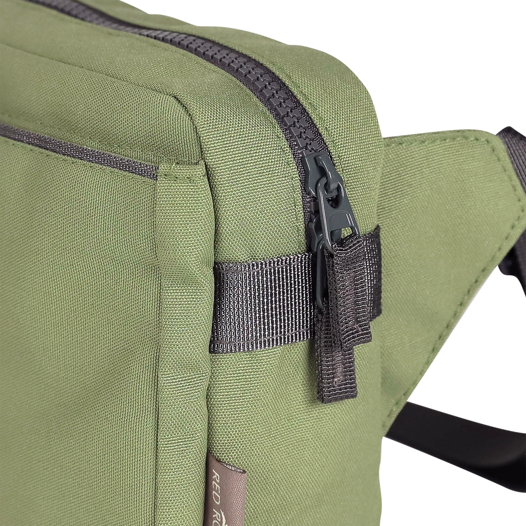 Adjustable Little Unicorn Red Rovr Joey Belt Bag - Moss, versatile belt bags for casual or city wear