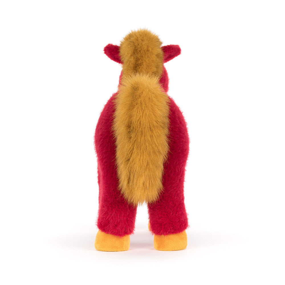 Jellycat Jellycat Festival Horse plush toy - high quality newborn toy for babies and toddlers - holiday gift - cozy nursery accessory - imaginative play - close-up