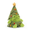 Jellycat stuffed animal christmas tree rain frog