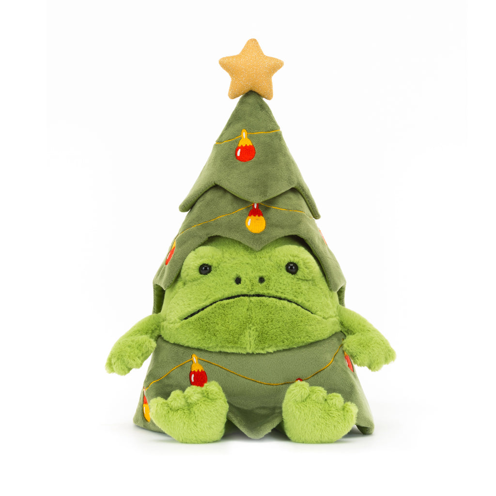 Jellycat plush toys Christmas Tree Rain Frog