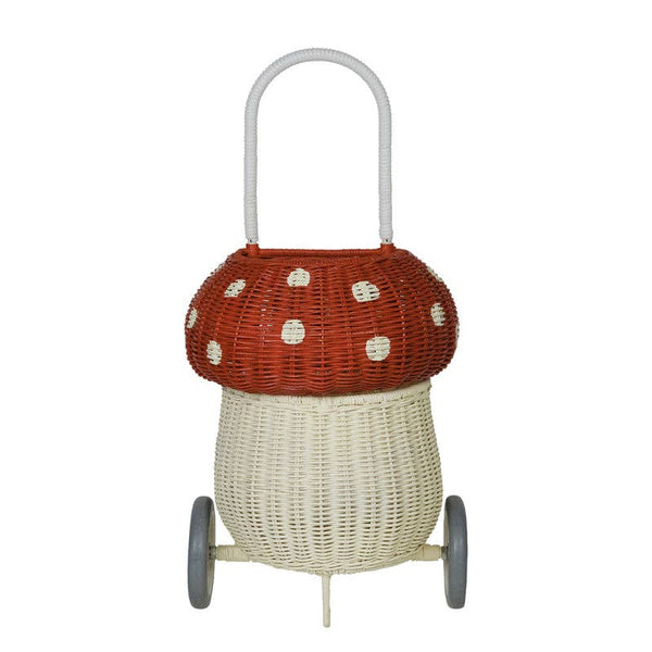 olli ella mushroom luggy basket wagon kids toys