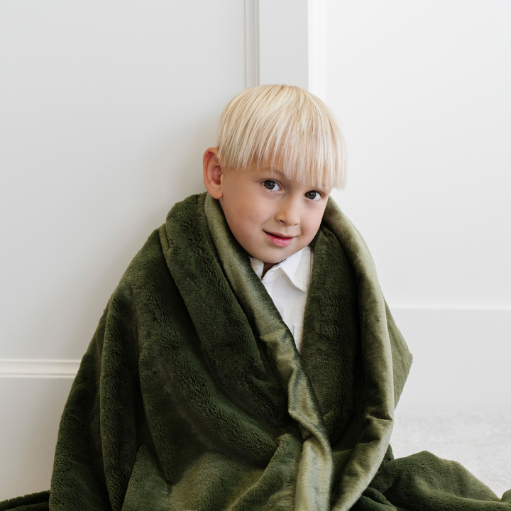 The Fern Saranoni Lush Receiving Blanket makes cuddles sweeter, a best baby blanket for everyday use.