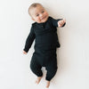 Kyte baby boy clothing Midnight Henley Set