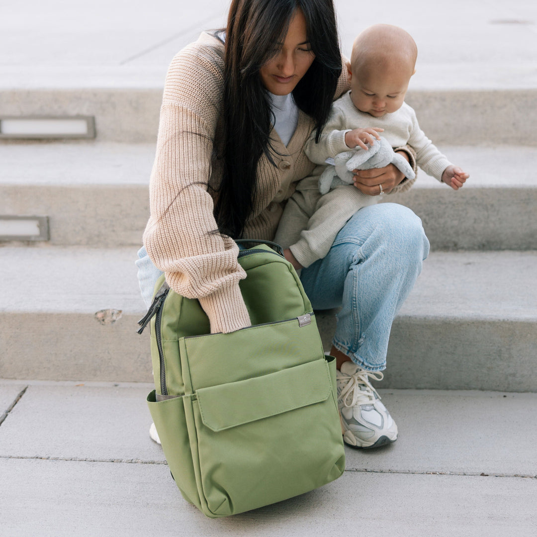 From playgrounds to classrooms, the Little Unicorn Red Rovr Roo Backpack - Moss stands out as one of the best kids backpack styles.