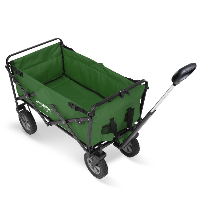 wonderfold s1 green transport wagon stroller