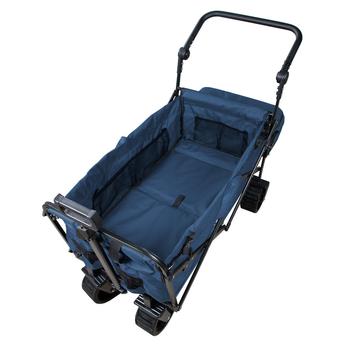 wonderfold brake wagon s3 blue