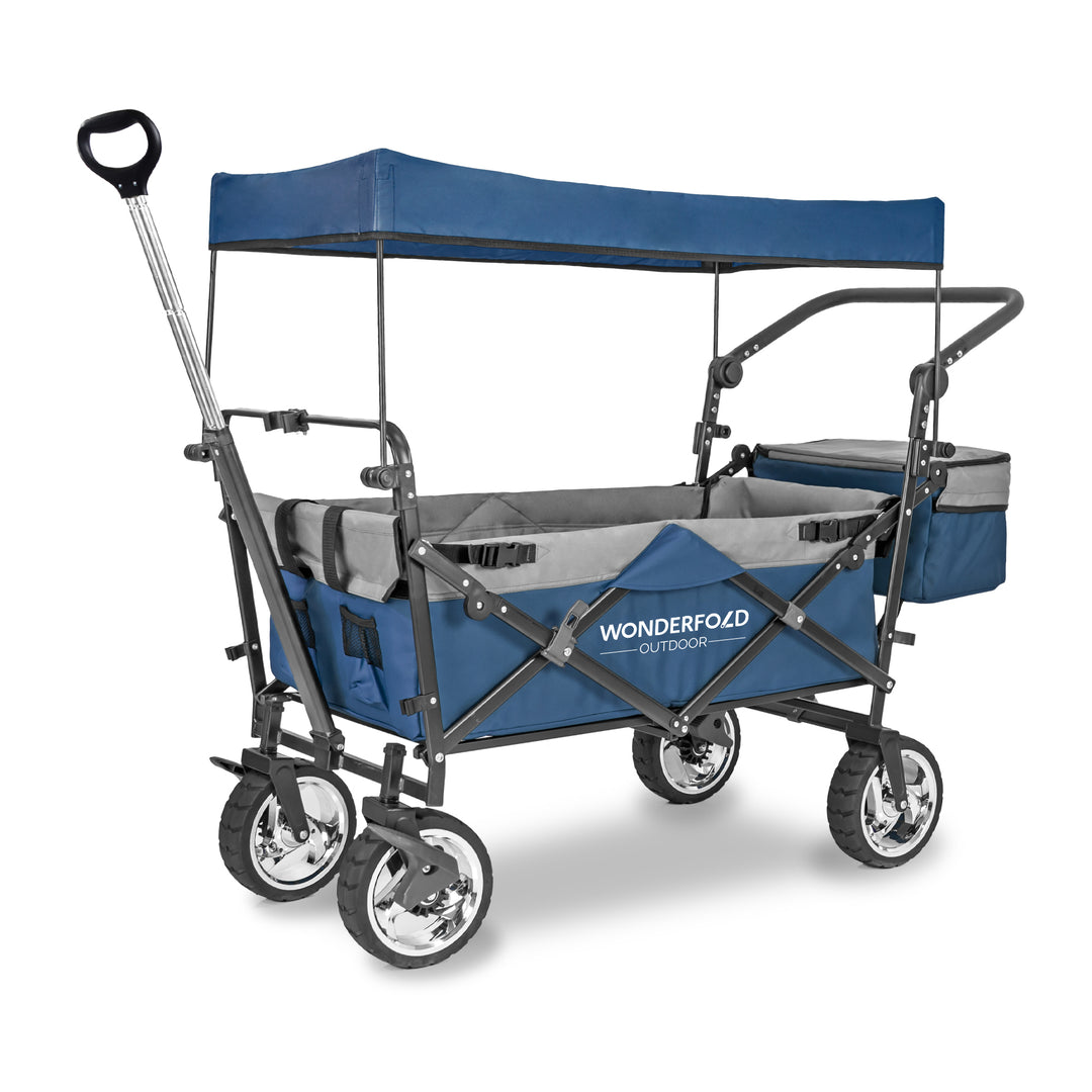 wonderfold blue folding wagon s4