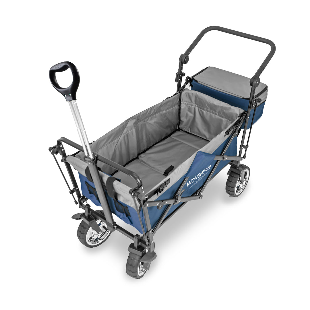 folding wagon wonderfold s4 with brakes