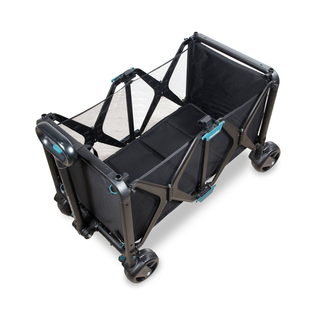 Tackle any terrain with the Wonderfold S5 Convertible Utility Wagon, a top-tier option for best wagon stroller functionality.