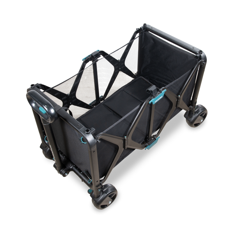 Tackle any terrain with the Wonderfold S5 Convertible Utility Wagon, a top-tier option for best wagon stroller functionality.