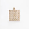 Sabo Concept montessori toys wooden alphabet blocks