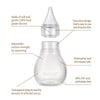 Haakaa Easy-Squeezy Silicone Bulb Syringe for cleaning infant nose