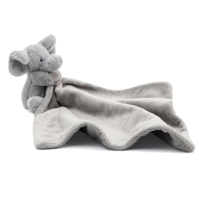 Jellycats stuffed animal bashful elephant soother