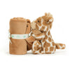 Jellycat stuffed animal bashful giraffe soother