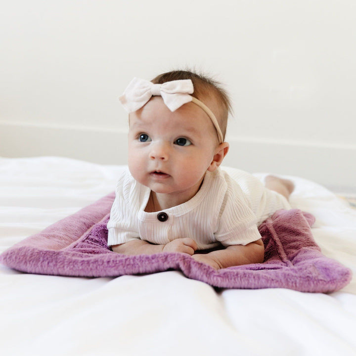 Parents choose the Saranoni Lush Mini Blanket in Fairy Wings for buttery softness, earning it Best baby blankets praise.