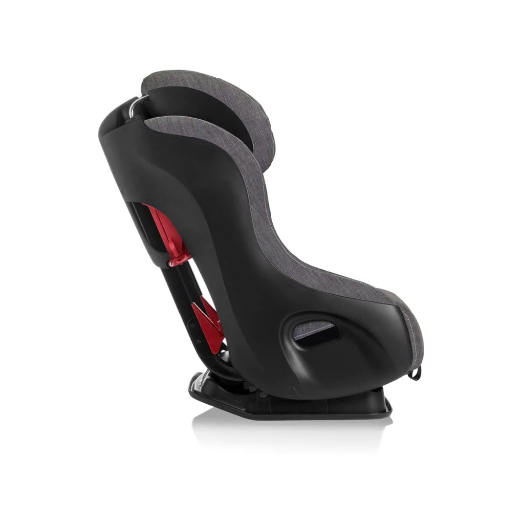 A Side view of the Clek Fllo Convertible Car seat.