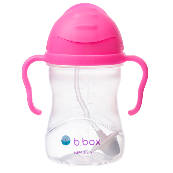 b.box pink pomegranate best sippy cup for baby