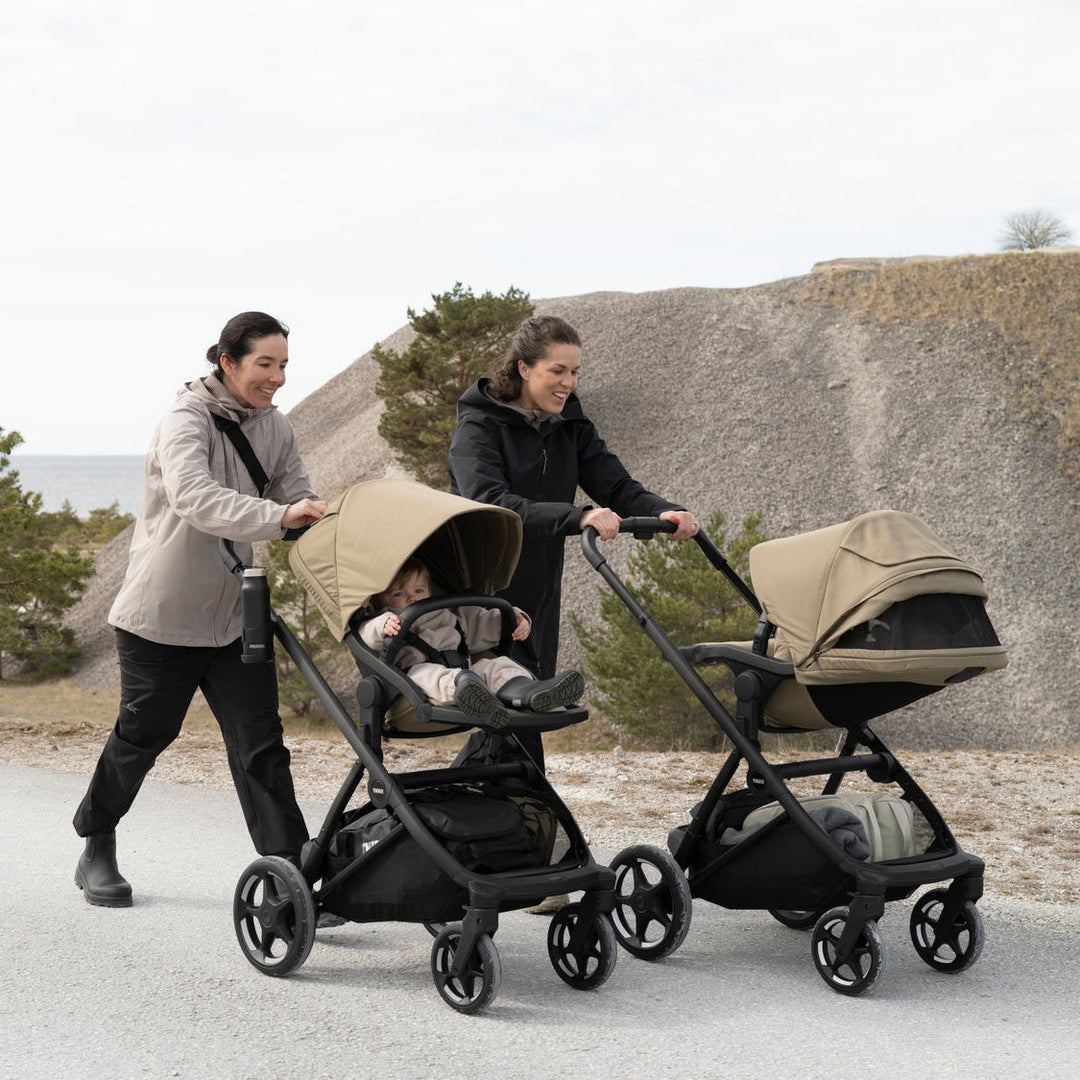 Lifestyle image of the Thule Charm Stroller | full-size stroller from birth