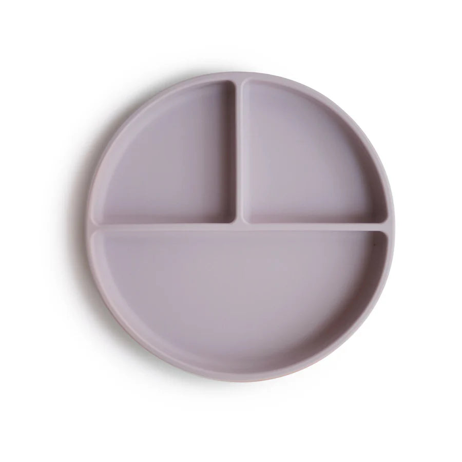 Mushie Silicone Suction Plate Kids Plates ideal for every meal with a secure suction base that makes feeding easier