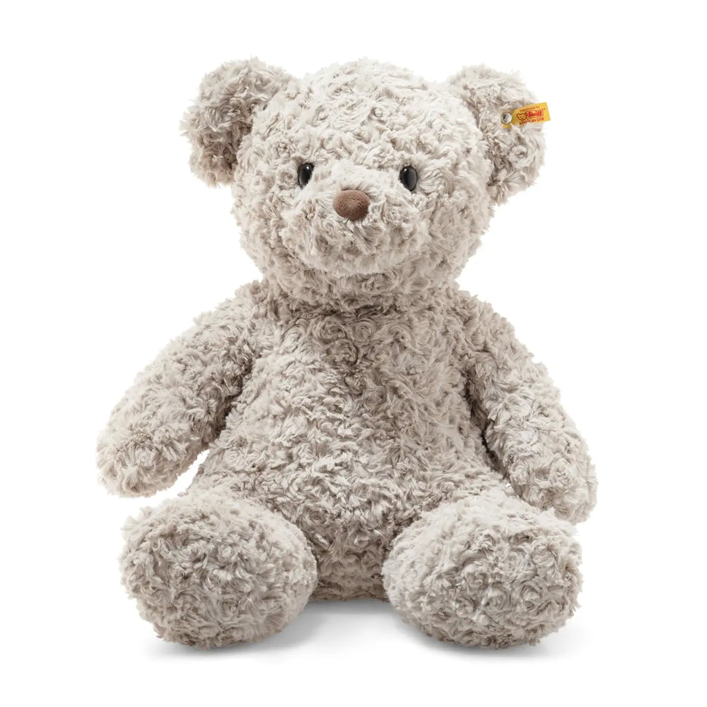 Steiff teddy bears, gray honey teddy bear plush toy