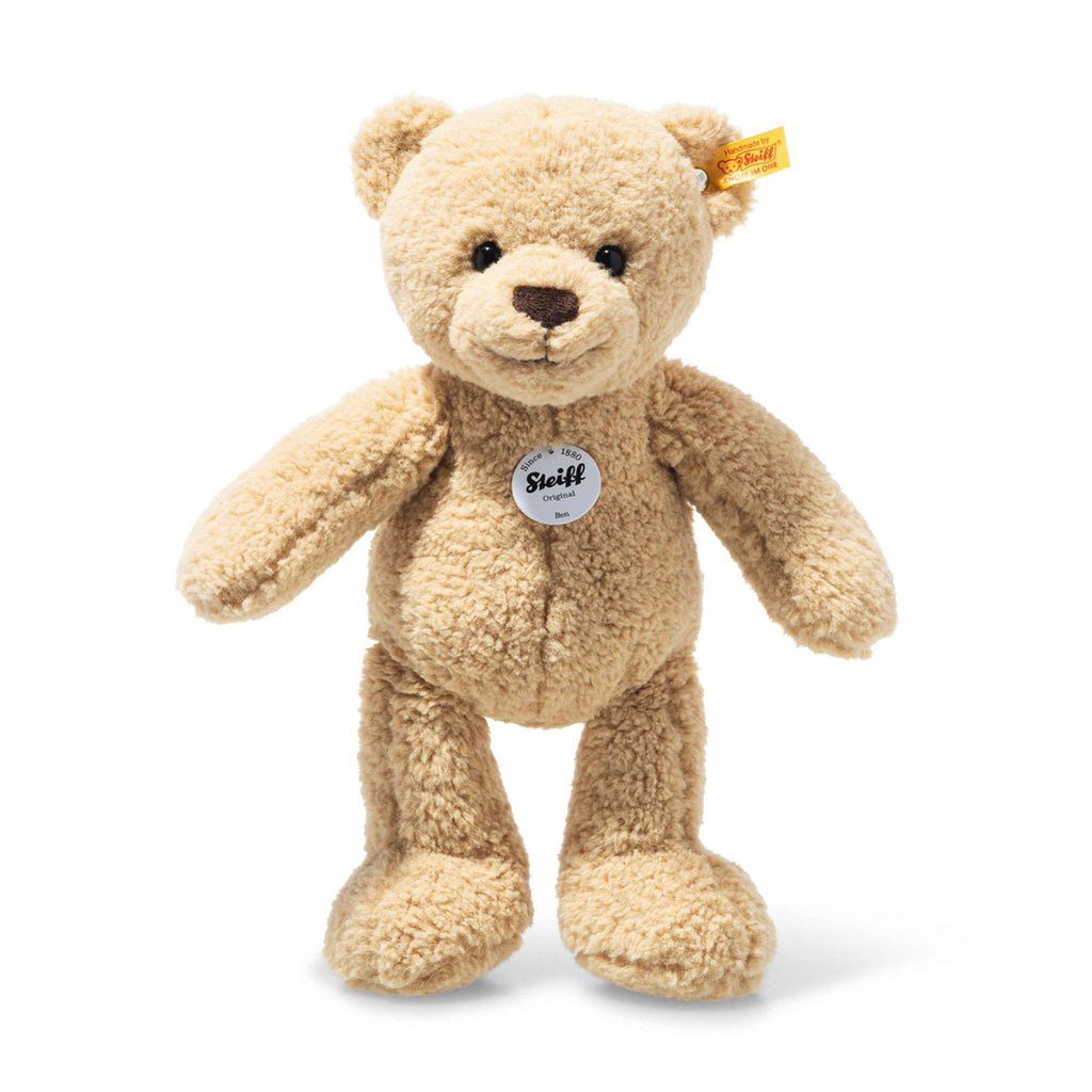 steiff ben teddy bear, stuffed bear