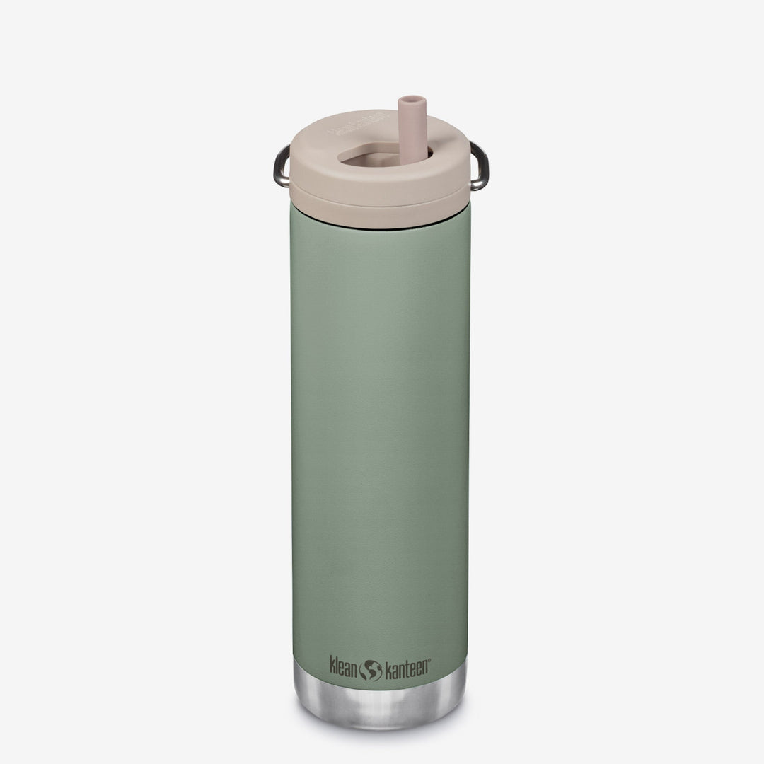 SeaSpray Klean Kanteen 20oz TKWide with Twist Cap, leak proof and insulated to keep drinks hot or cold.