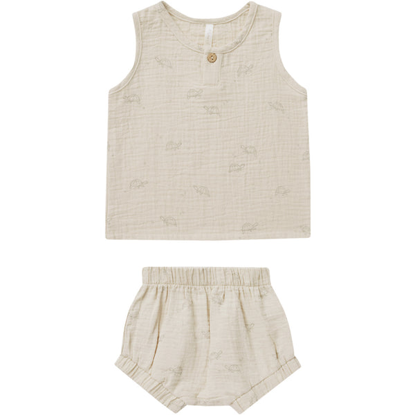ryleecru baby outfit set tank top and shorts