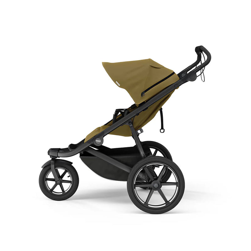 Thule Urban Glide 3 stroller in Nutria Green, blending elegance and durability.