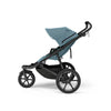 Thule Urban Glide 3 stroller in mid-blue, perfect for active families.