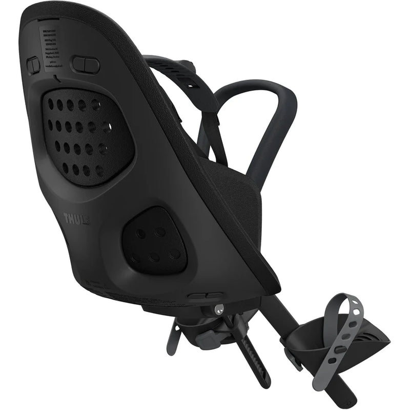 Thule Yepp 2 Mini Black children’s bike seat, ensuring a smooth and secure ride.