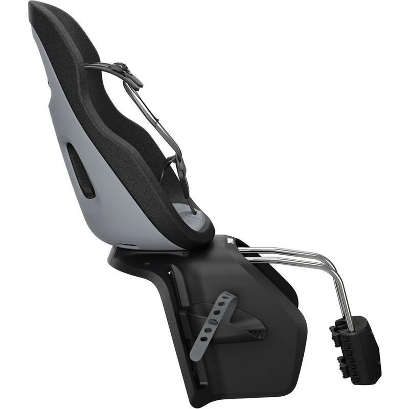 Thule Yepp Nexxt2 Maxi Frame Mount in gray, designed for stability and comfort.