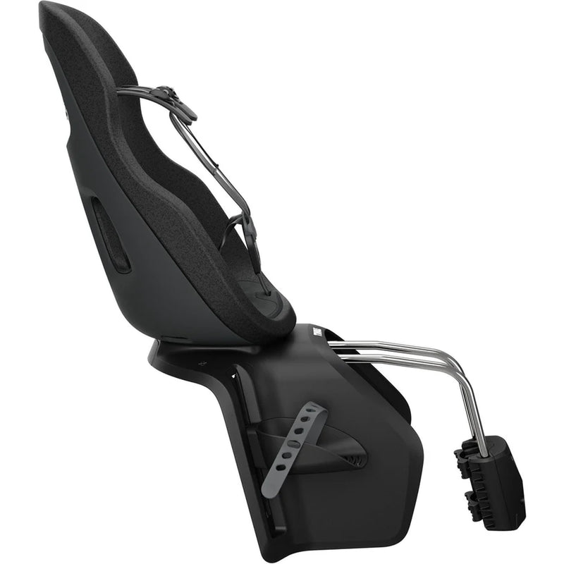 Thule Yepp Nexxt2 Maxi Frame Mount in black, designed for comfort and stability.