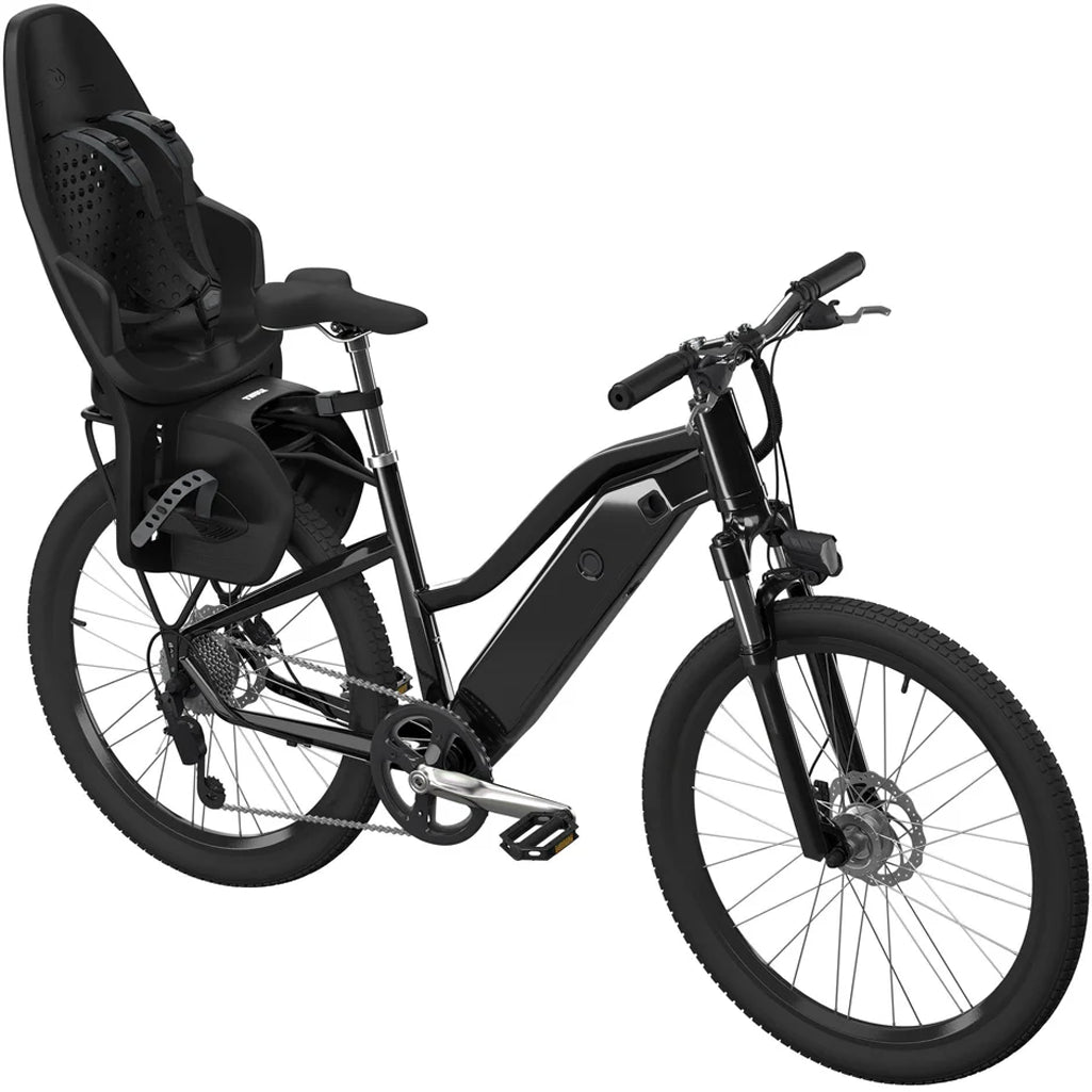 Thule Yepp2 Maxi MIK HD Black seat, a durable and ergonomic choice for toddlers.