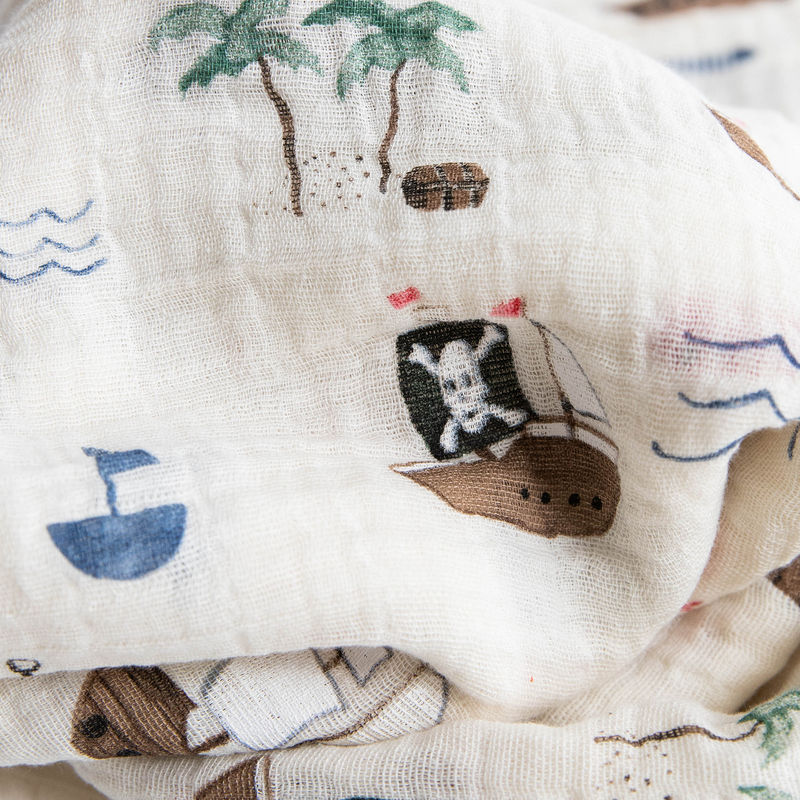 Cozy Little Unicorn Shark 2 Muslin Swaddle Blanket 3 Pack, perfect muslin blanket for infants