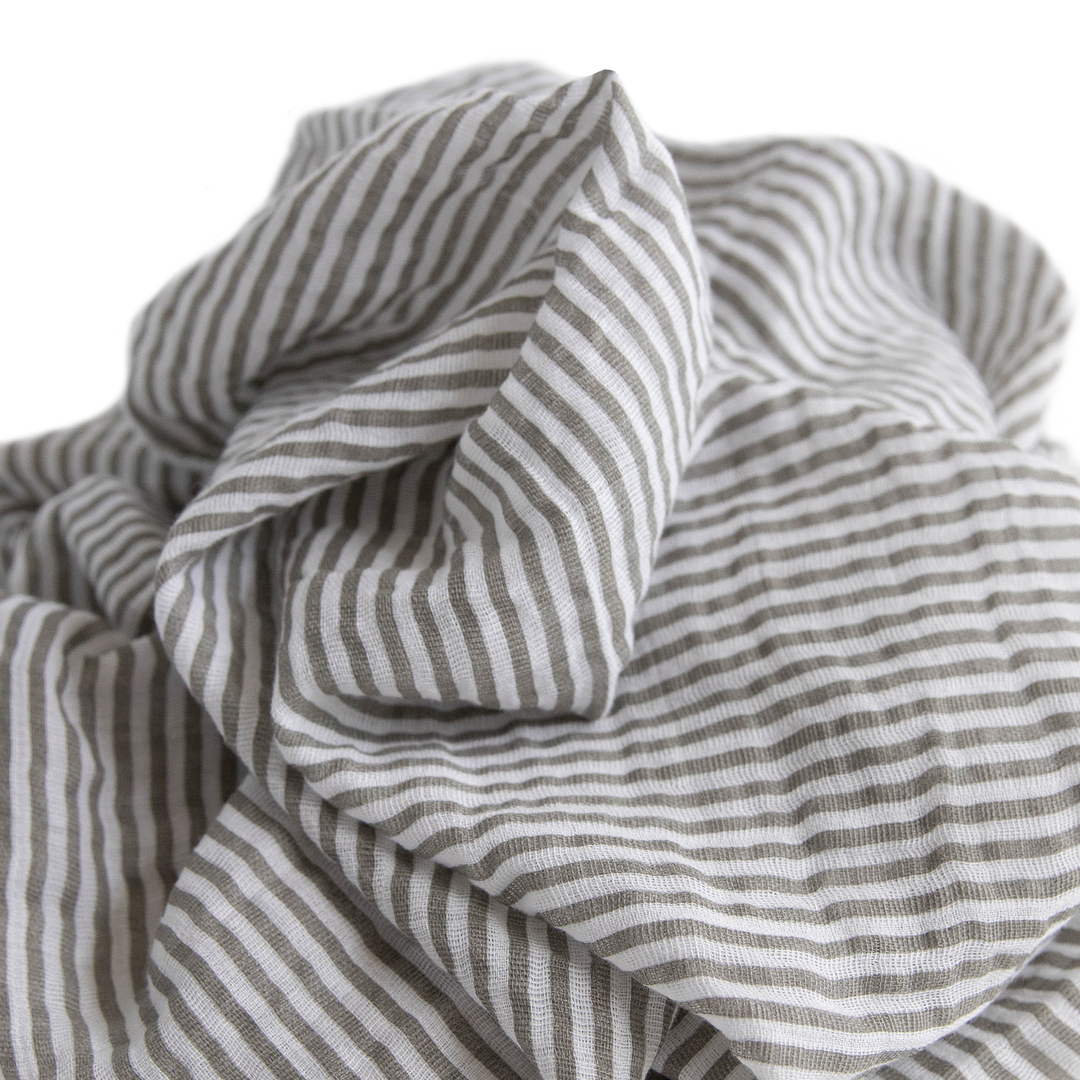 Wrap your baby in Little Unicorn Forest Friends 2 Muslin Swaddle Blanket 3 Pack, swaddling muslin blanket