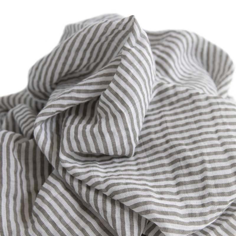 Wrap your baby in Little Unicorn Forest Friends 2 Muslin Swaddle Blanket 3 Pack, swaddling muslin blanket