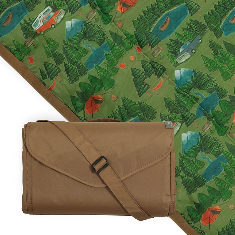 Little Unicorn Outdoor Blanket - Camp, waterproof outdoor blanket perfect for picnics and park days