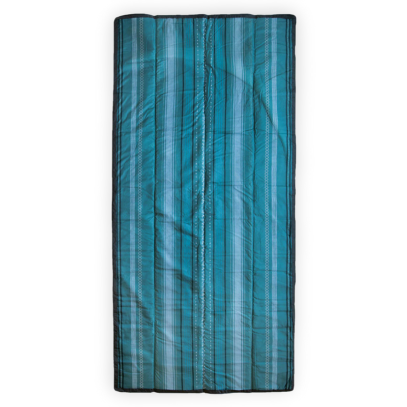 Soft and waterproof Little Unicorn Outdoor Blanket - Shoreline Stripe, ideal outdoor blanket waterproof for any surface