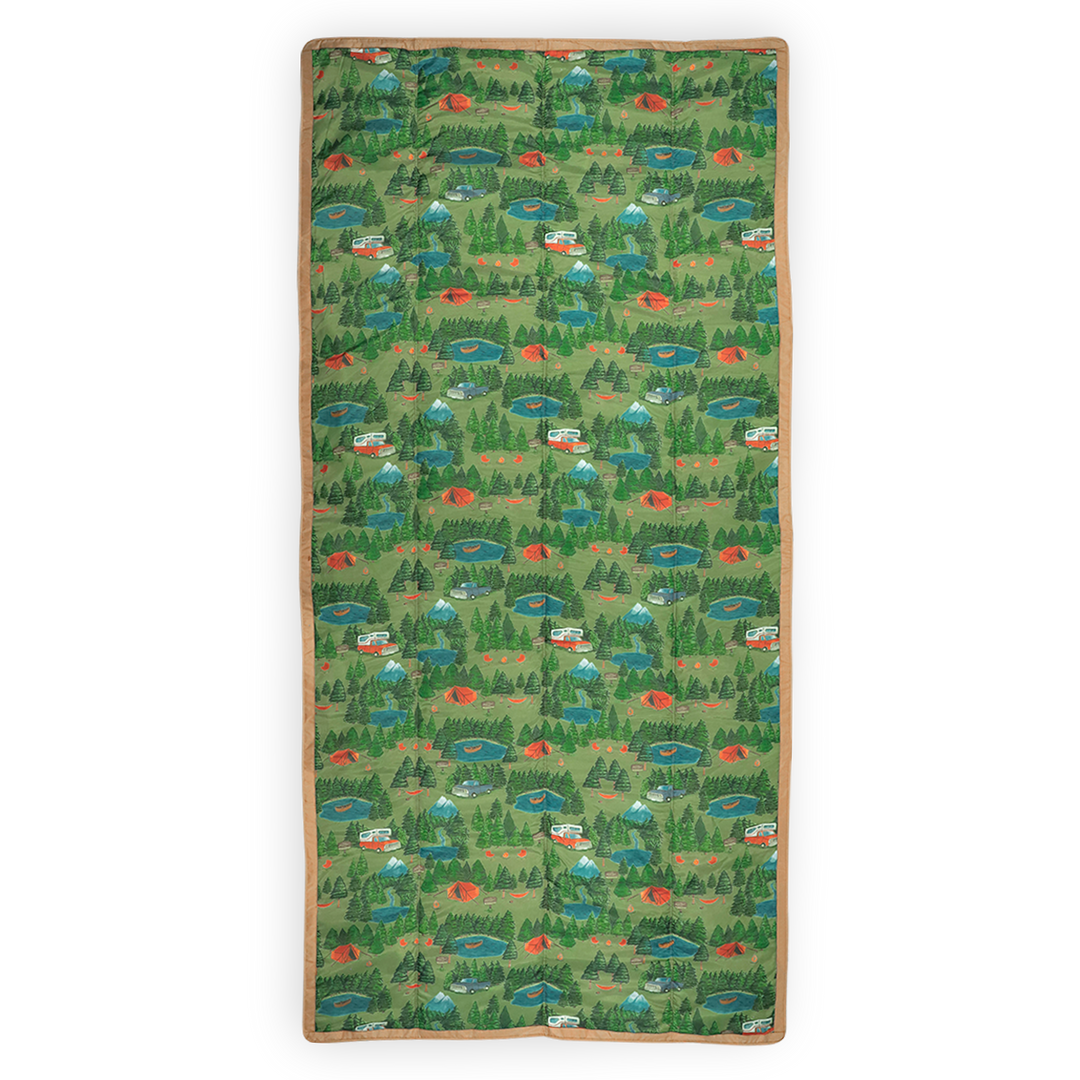 Little Unicorn Outdoor Blanket - Camp, durable outdoor blankets ideal for hiking or nature trips