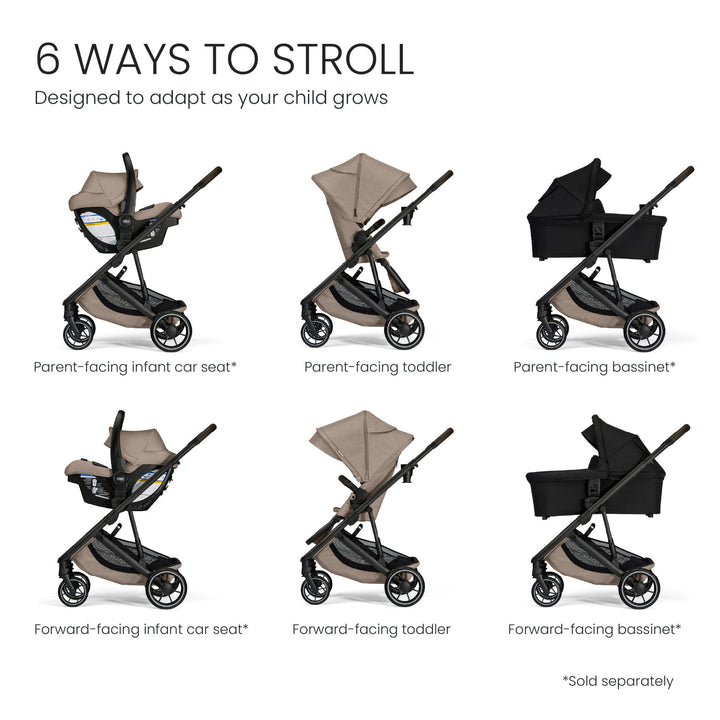 Britax Prism Full-Size Modular Stroller