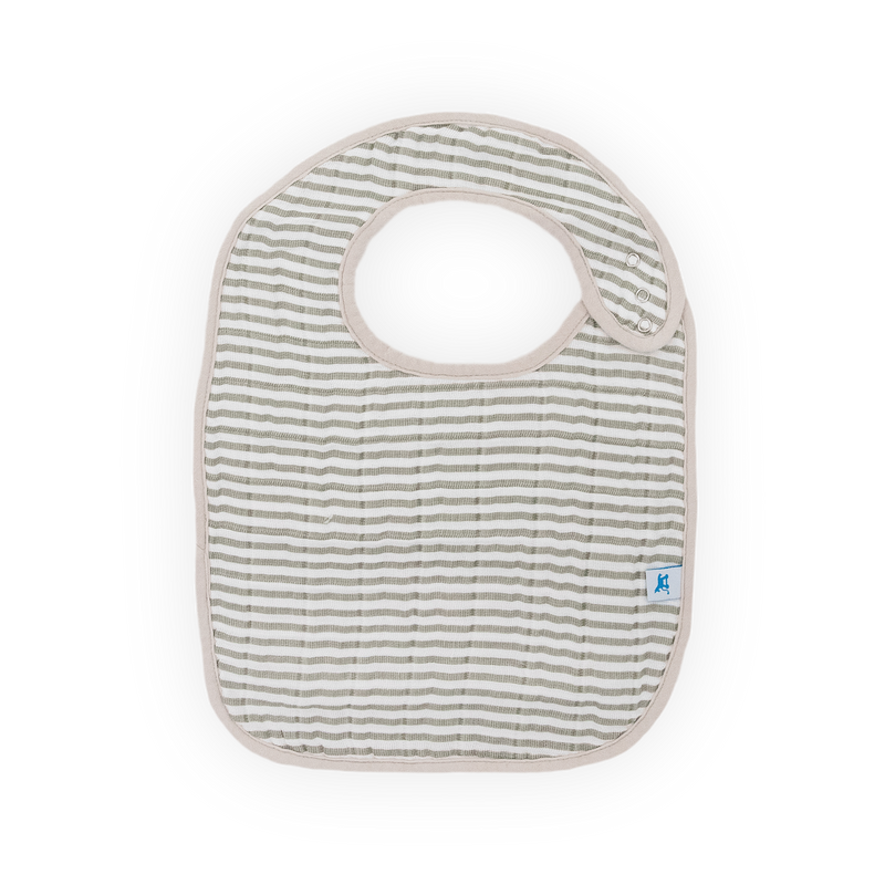 Little Unicorn Classic Bibs 3 Pack - Watercolor Roses, cute baby girl bibs for everyday use