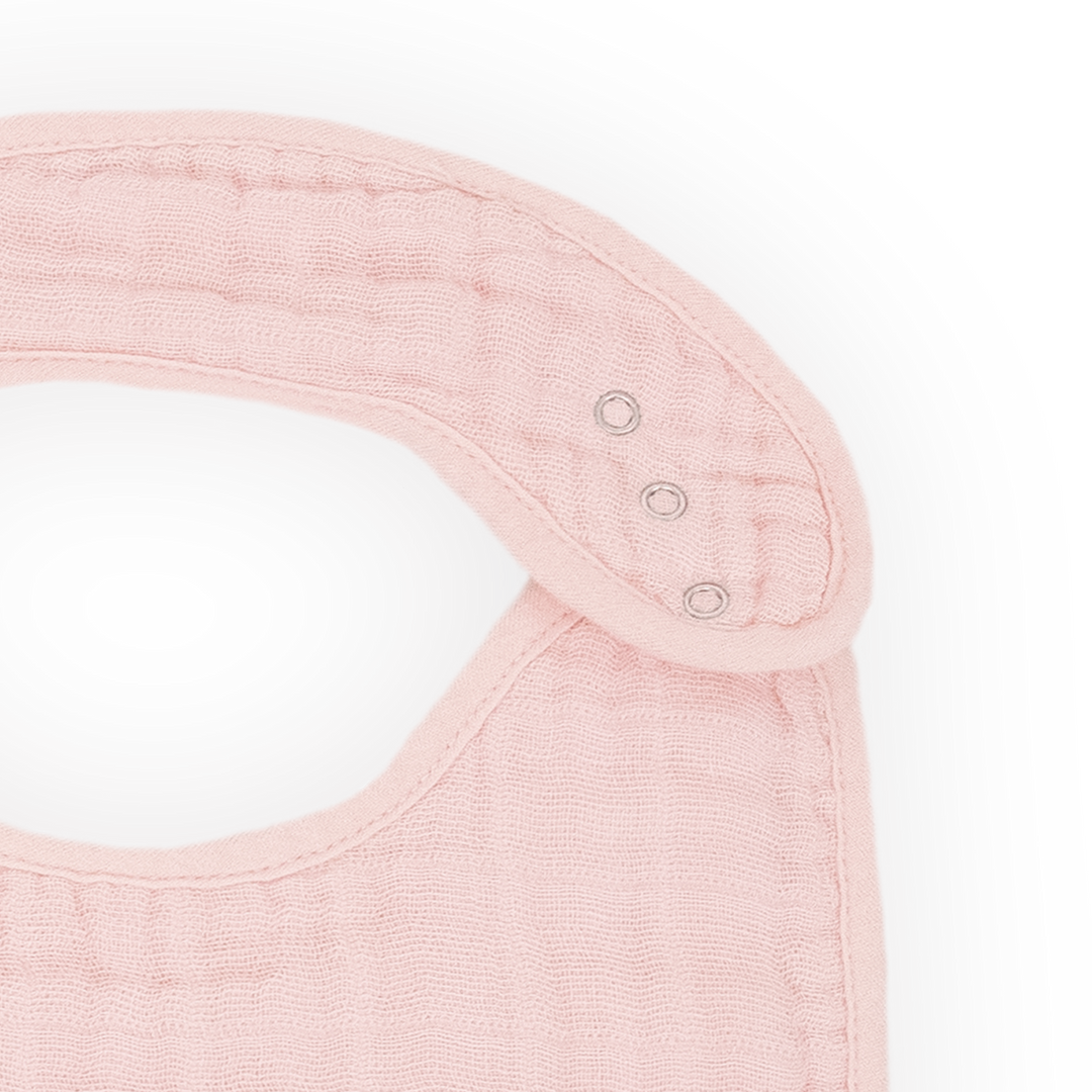 Three Little Unicorn Cotton Muslin Classic Bib 3 Pack - Watercolor Roses, stylish bibs for babies