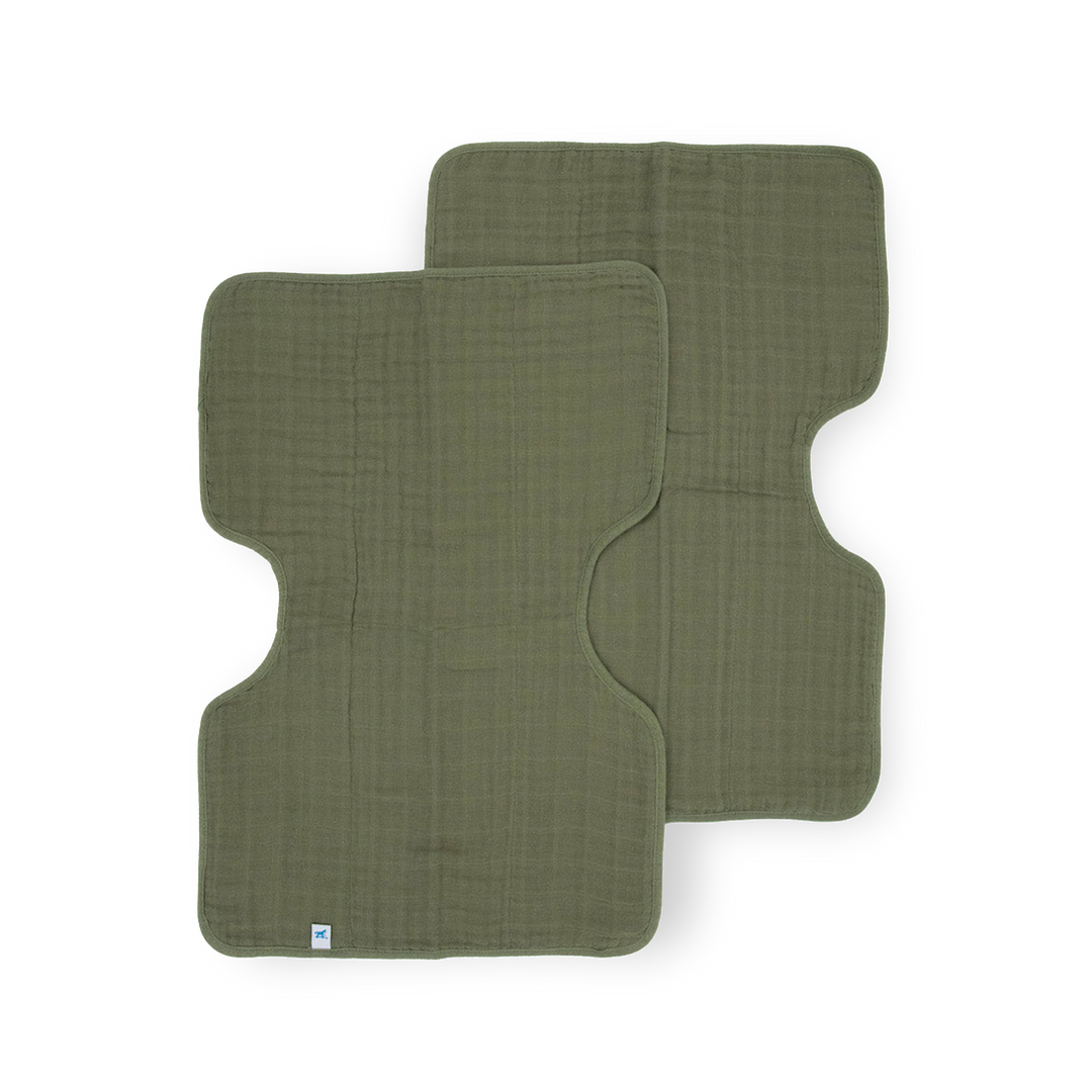 Little Unicorn Fern muslin burp cloths, soft and gentle for babies