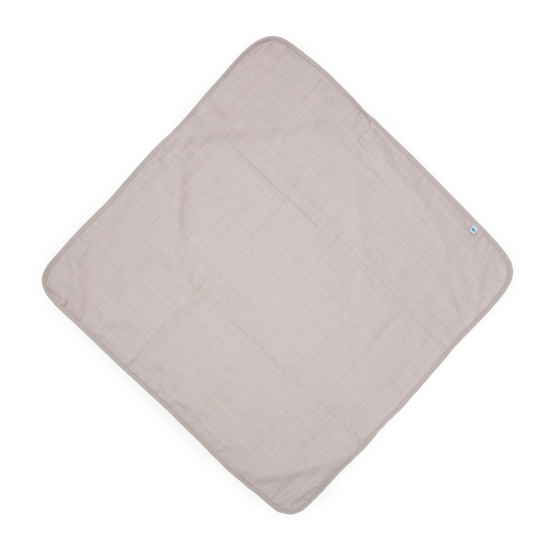 Little Unicorn Infant Hooded Towel - Porpoise featuring playful porpoise design, soft baby bath towel for newborns