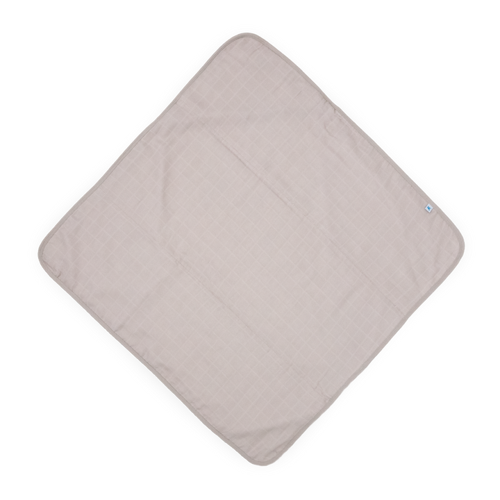 Little Unicorn Infant Hooded Towel - Porpoise featuring playful porpoise design, soft baby bath towel for newborns