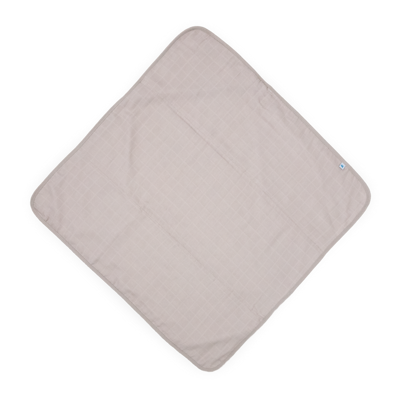 Little Unicorn Infant Hooded Towel - Porpoise featuring playful porpoise design, soft baby bath towel for newborns