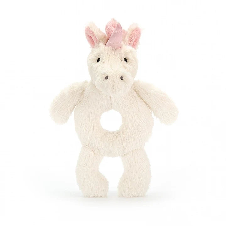 Jelly cats stuffed toy unicorn rattle