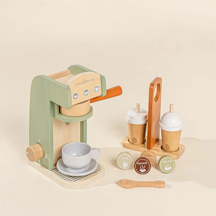 Coco Village coffee maker toy kitchen set