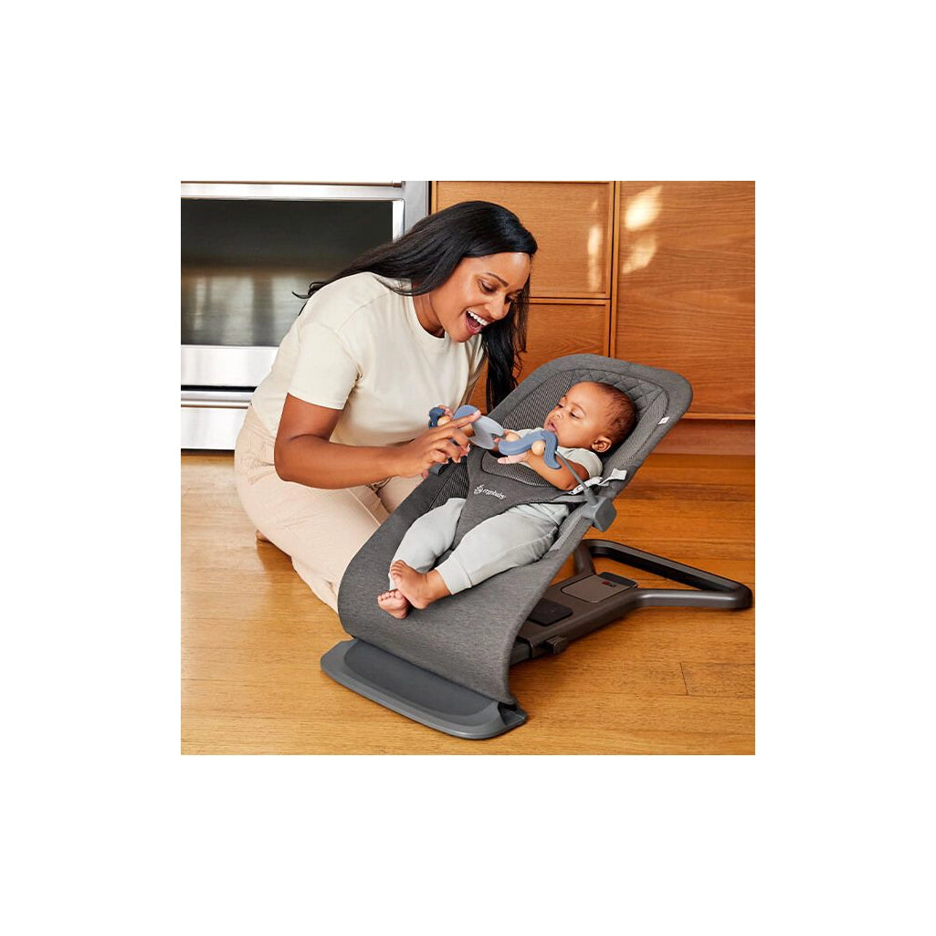 Ergo baby bouncer for babies with toy bars